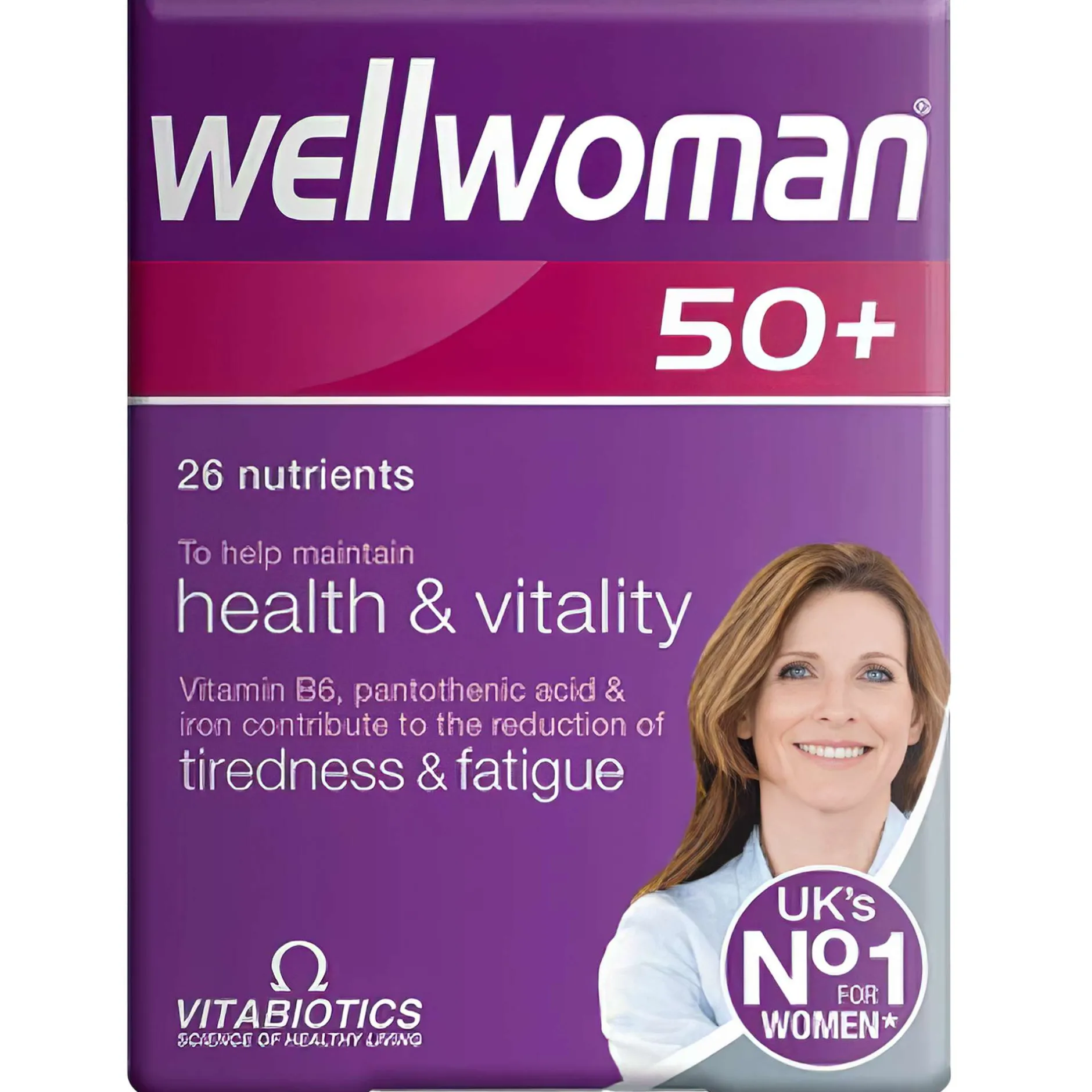 Vitabiotics Wellwoman 50+ x 30 Tablets New