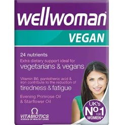 Vitabiotics Wellwoman Vegan Tablets x 60 Outlet