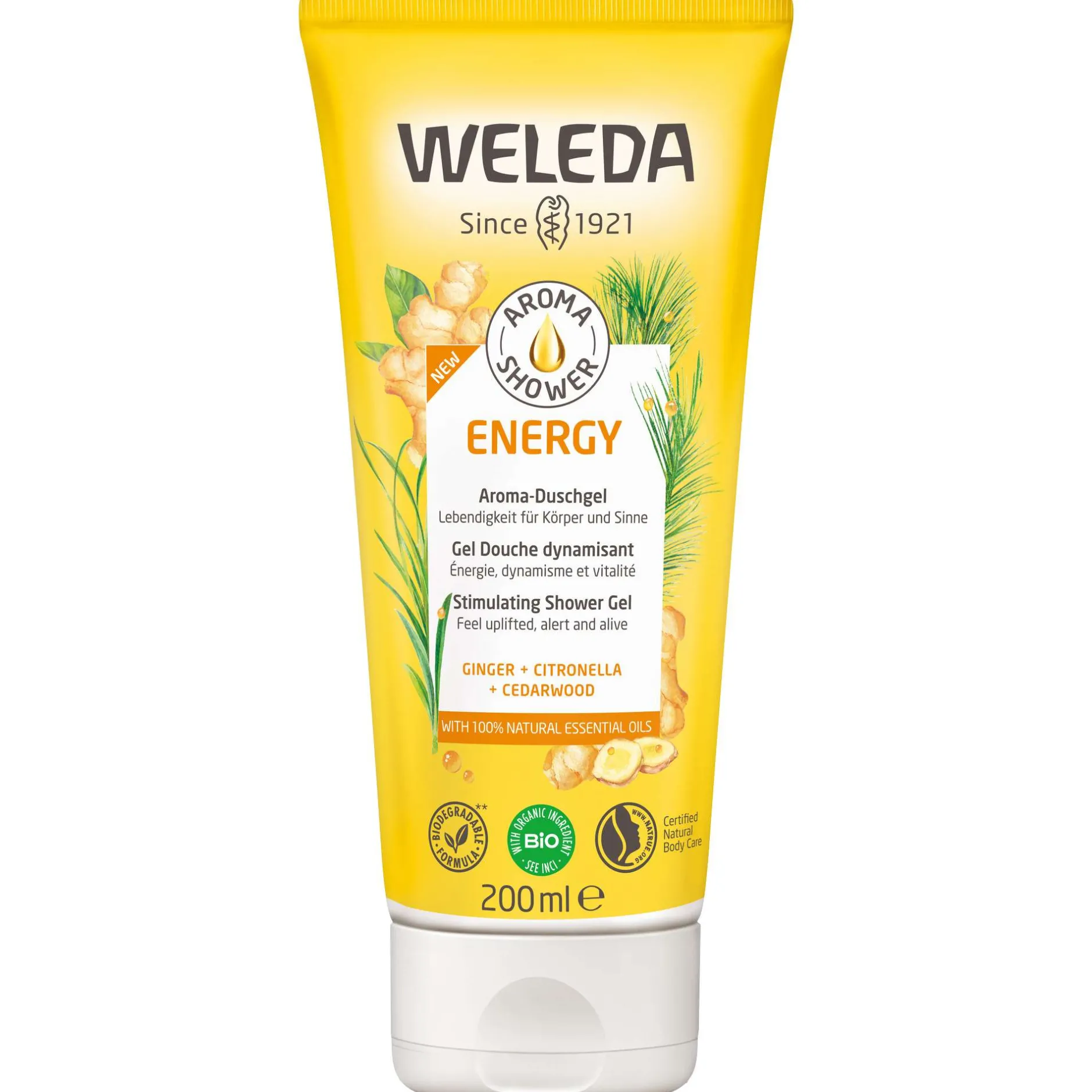 Weleda Body Care Energy Ginger Shower Gel 200ml Online