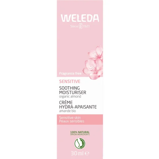 Weleda Face Care Almond Sensitive Soothing Moisturiser 30ml Sale