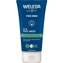 Weleda Men 2in1 Face Beard Wash 100ml