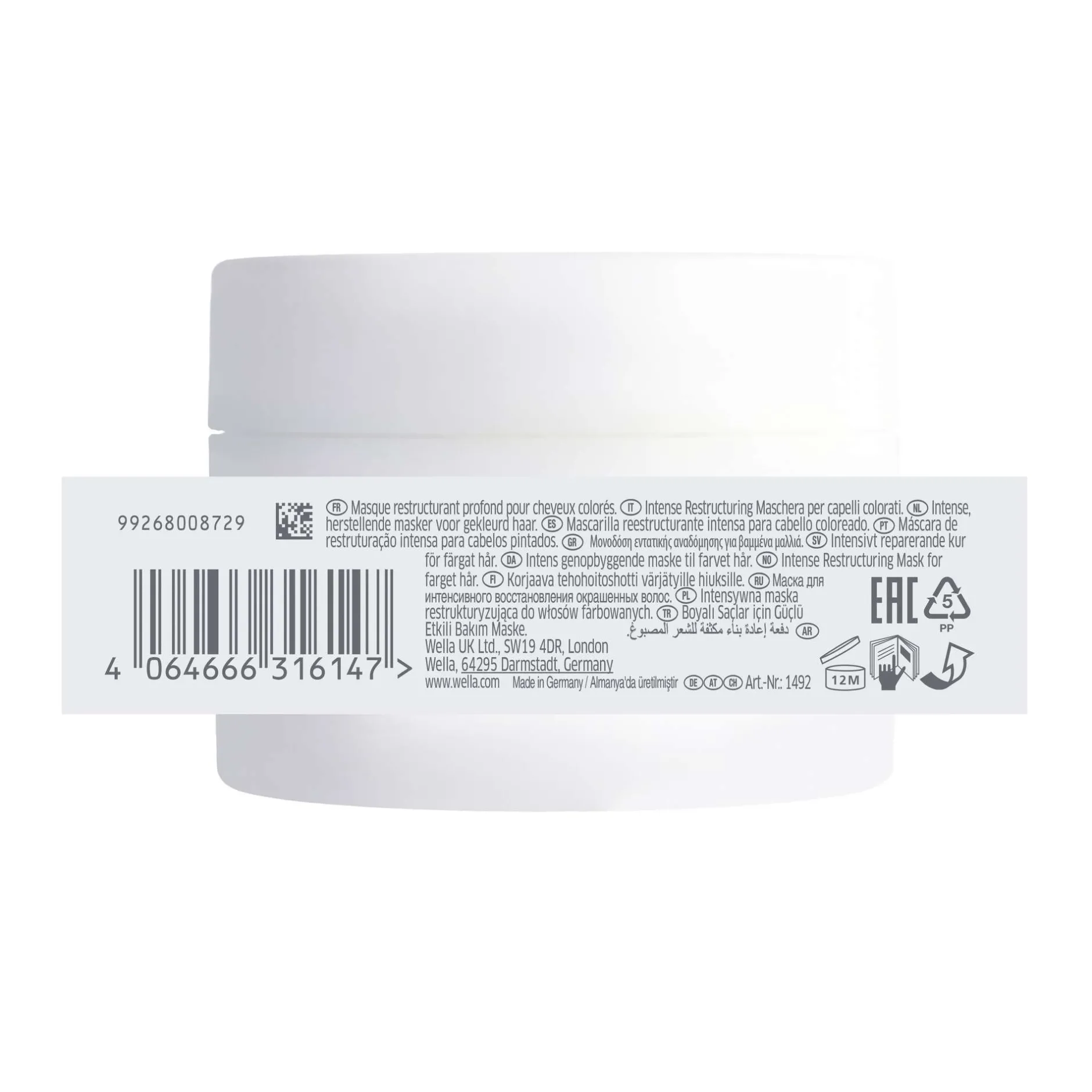 Wella Color Motion+ Structure+ Mask with plex Bonding Agent 150ml Discount