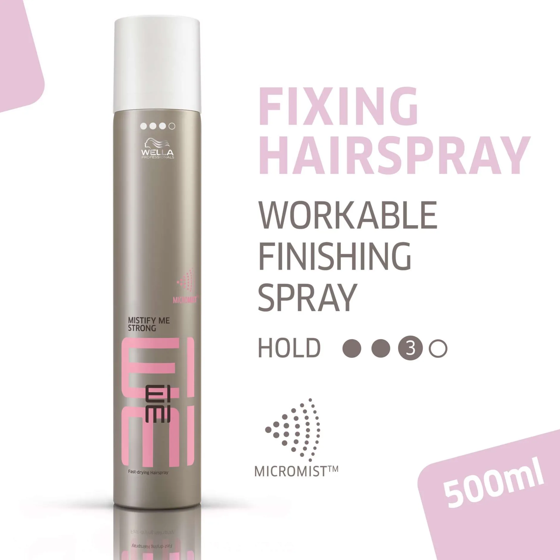 Wella EIMI Mistify Me Strong Hairspray 500ml Hot