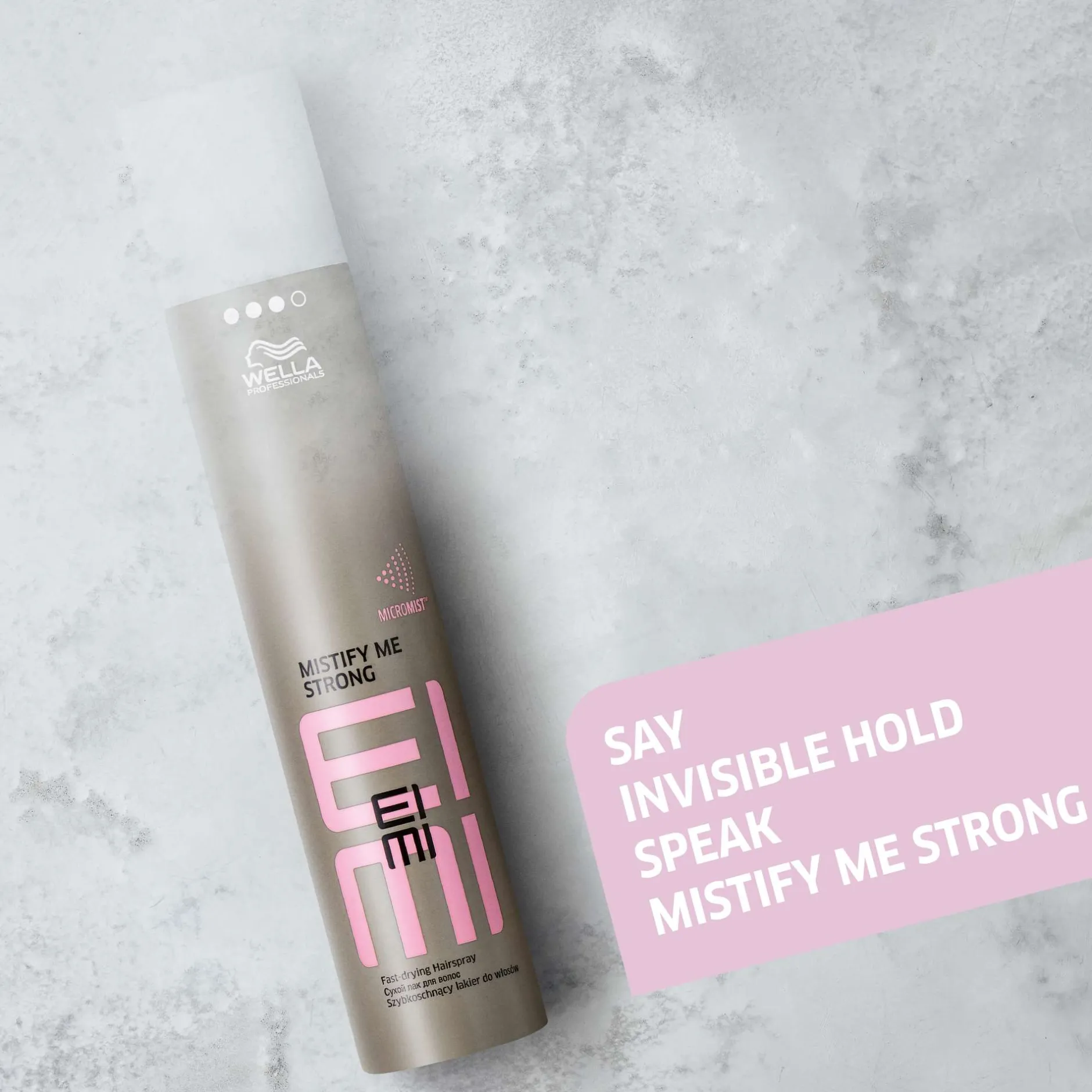 Wella EIMI Mistify Me Strong Hairspray 500ml Hot