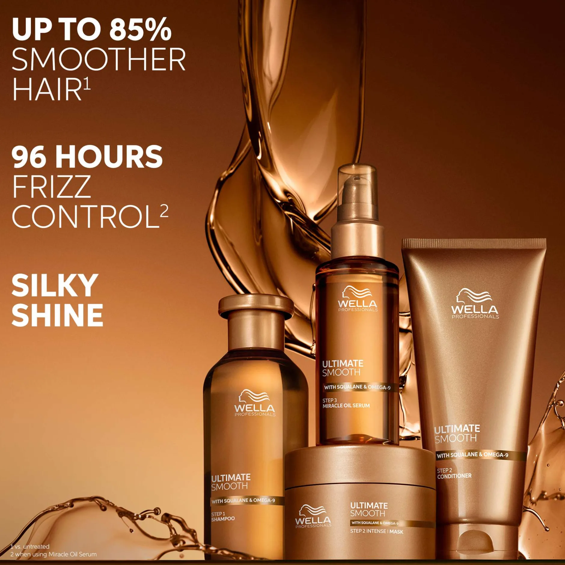 Wella Ultimate Smooth Miracle Oil Serum 30ml Clearance