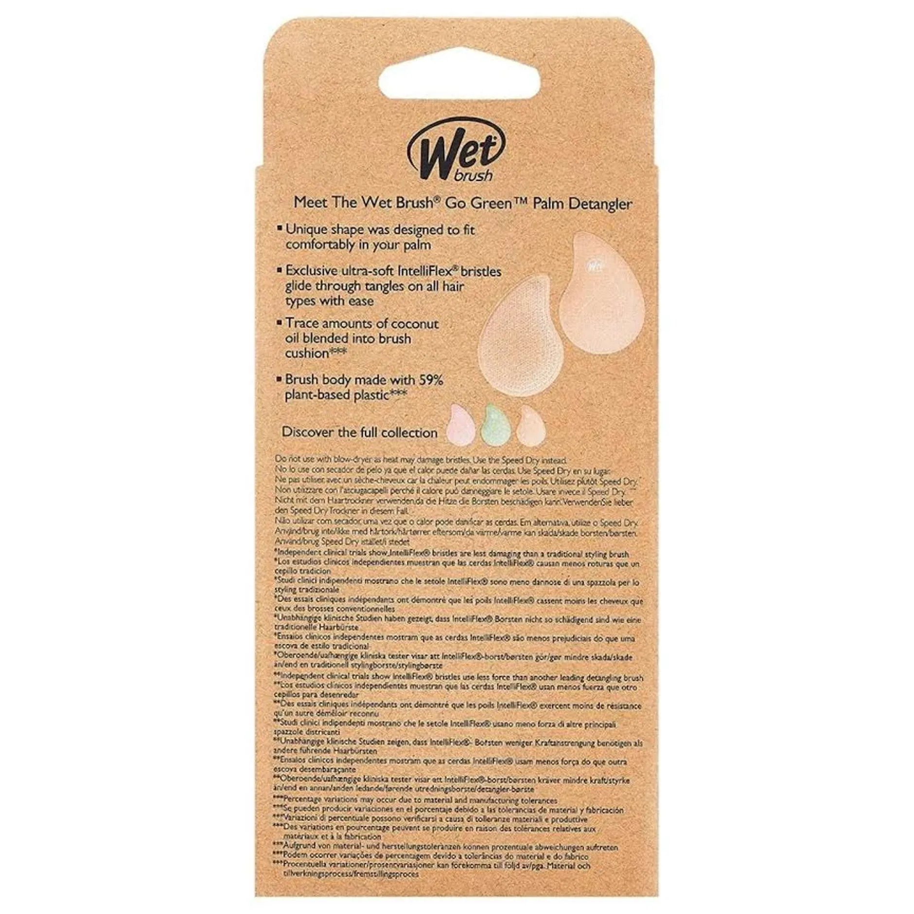 Wet Brush Go Green Coconut Palm Detangler Discount