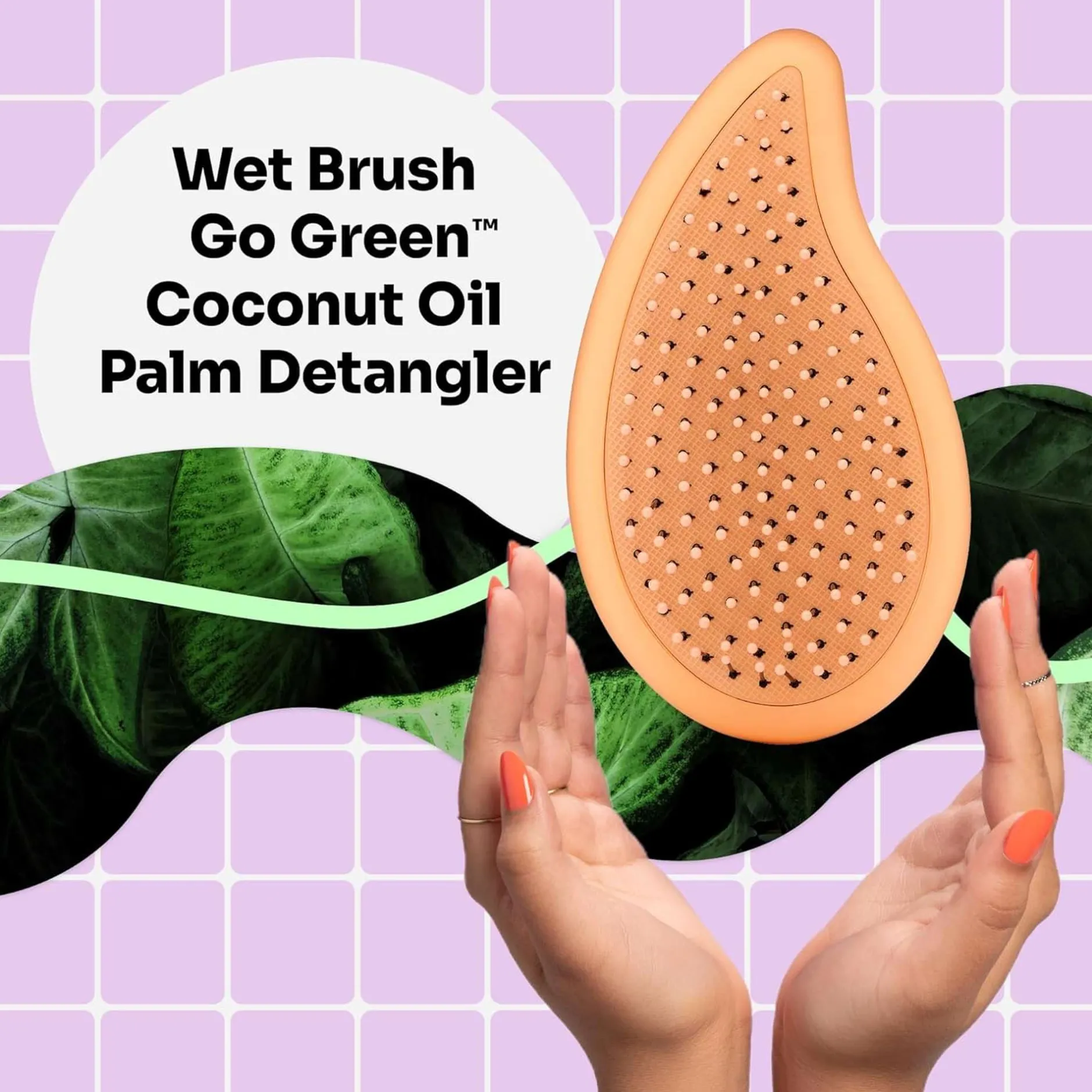 Wet Brush Go Green Coconut Palm Detangler Discount