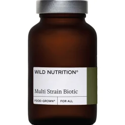 Wild Nutrition Supplements Food-Grown® Multi Strain Biotic Capsules x 30 Best