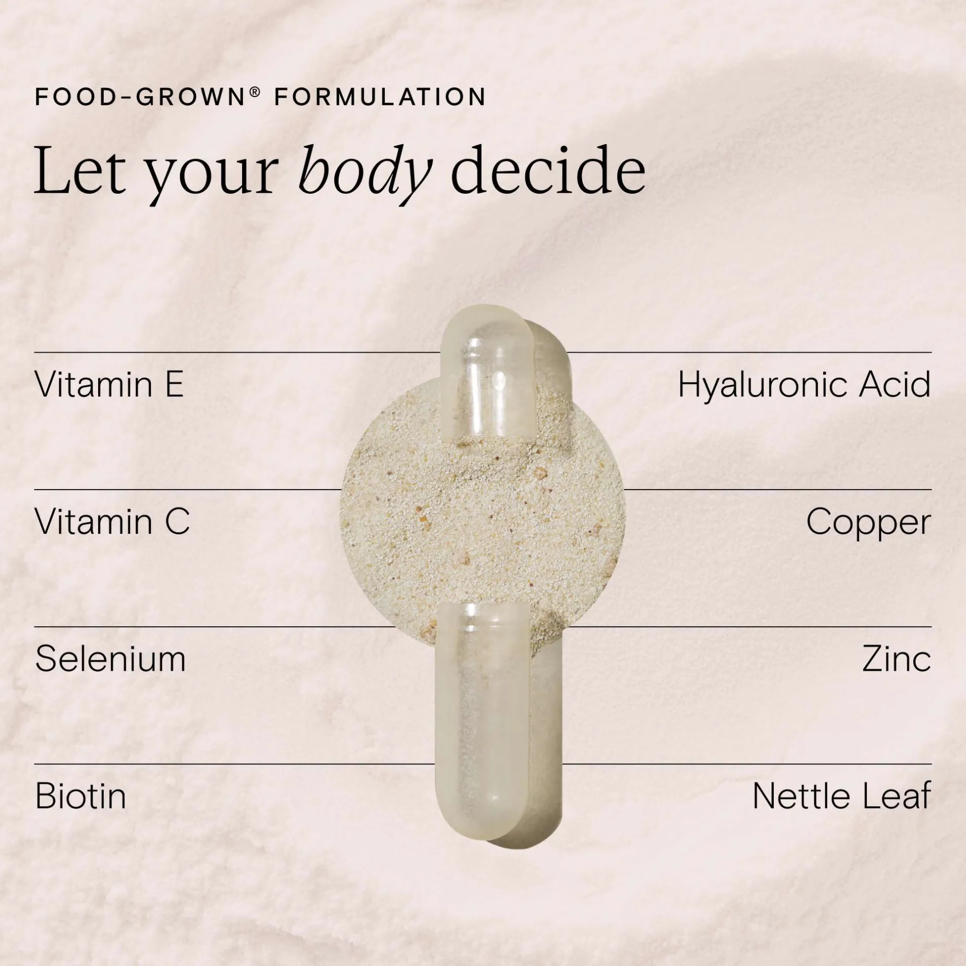 Wild Nutrition Supplements Food-Grown® Complete Beauty Support Capsules x 60 Outlet