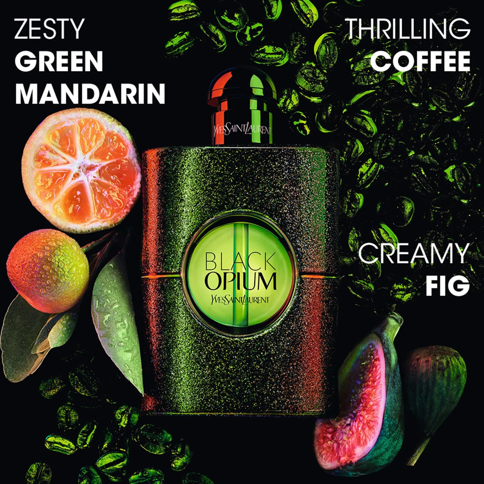 Yves Saint Laurent Black Opium Illicit Green Eau de Parfum Spray 30ml Online