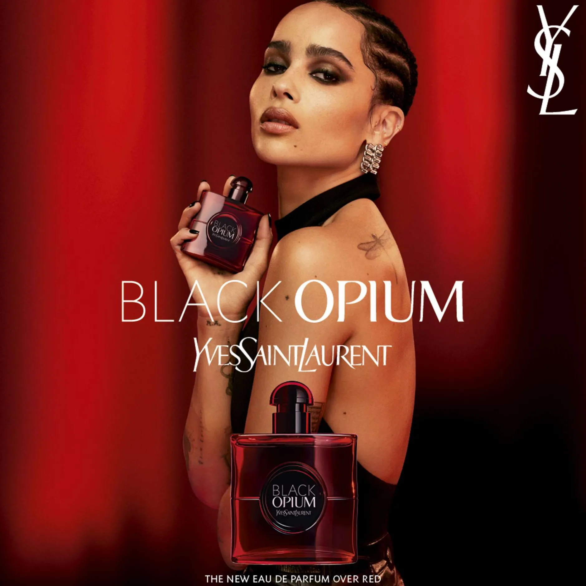 Yves Saint Laurent Black Opium Over Red Eau de Parfum Spray 90ml New
